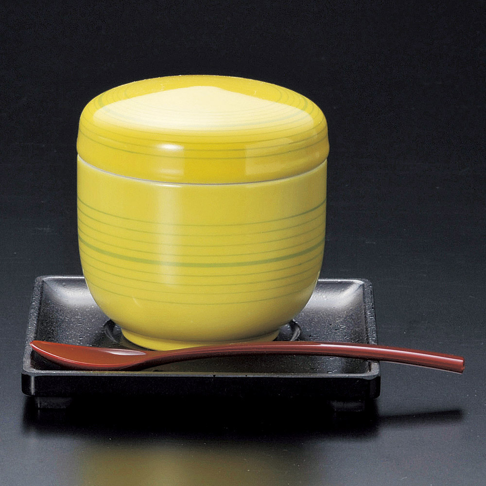 17602-148/그린 선 나츠메 무시 그릇/8×8㎝・180㏄/일본그릇