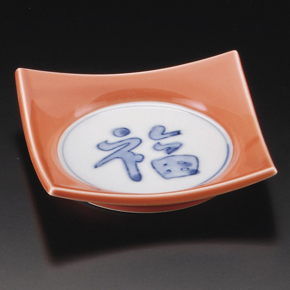 34008-178/감유후쿠 사방접시(중)/11.5×2.5㎝/일본그릇