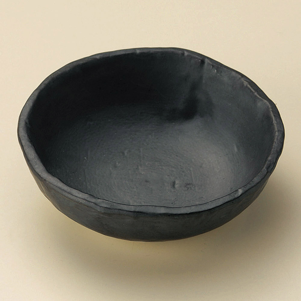 23120-248/이부시 블랙 타타라 삼수/11.4×3.5㎝/일본그릇