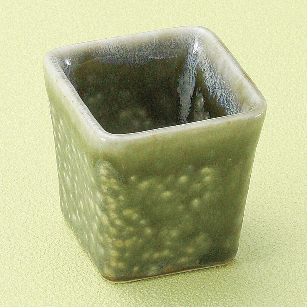 13835-268/오리베 후카케 쿠니 진미 화분/5×4.7㎝・50㏄/일본그릇