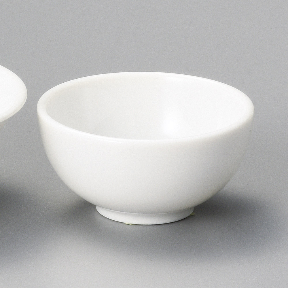 37359-438/흰색 원형 모양의 원형 둥근/5.5×2.6㎝/일본그릇